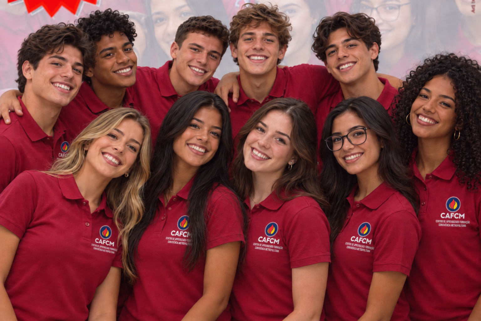 Jovens aprendizes do CAFCM